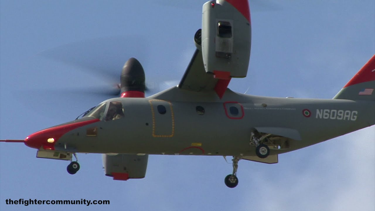 BA609 / AW609 Tilt Rotor Aircraft Airshow Display. Leonardo / AgustaWestland. Farnborough Airshow