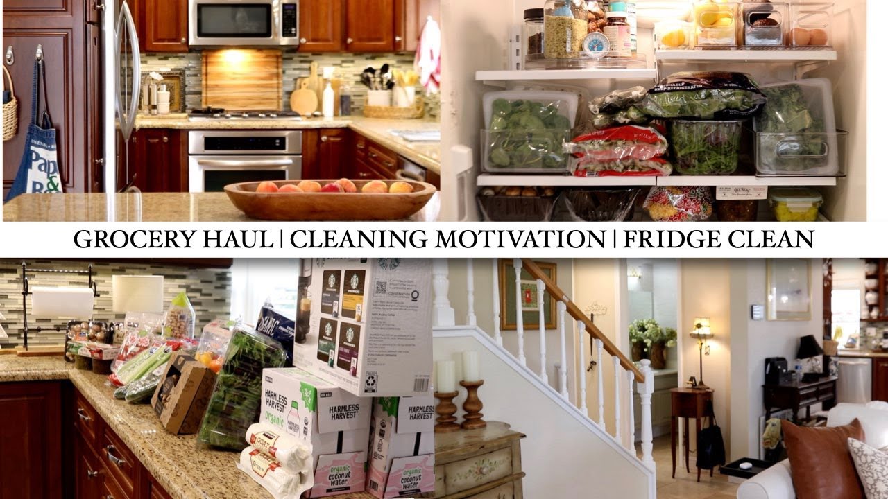 GROCERY HAUL & CLEANING MOTIVATION
