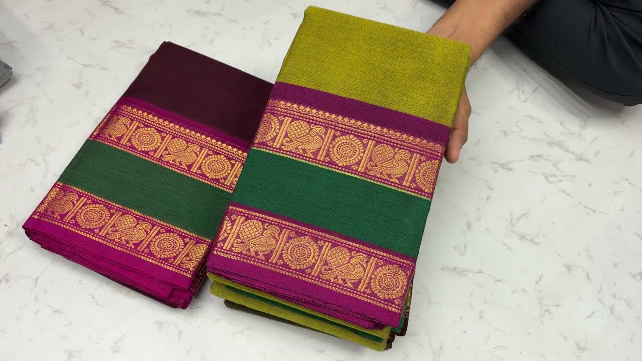 Chettinad / Kanchi Cotton Sarees Collection 2026 Latest Chettinad /Kanchi Cotton Sarees |Visa Tex...
