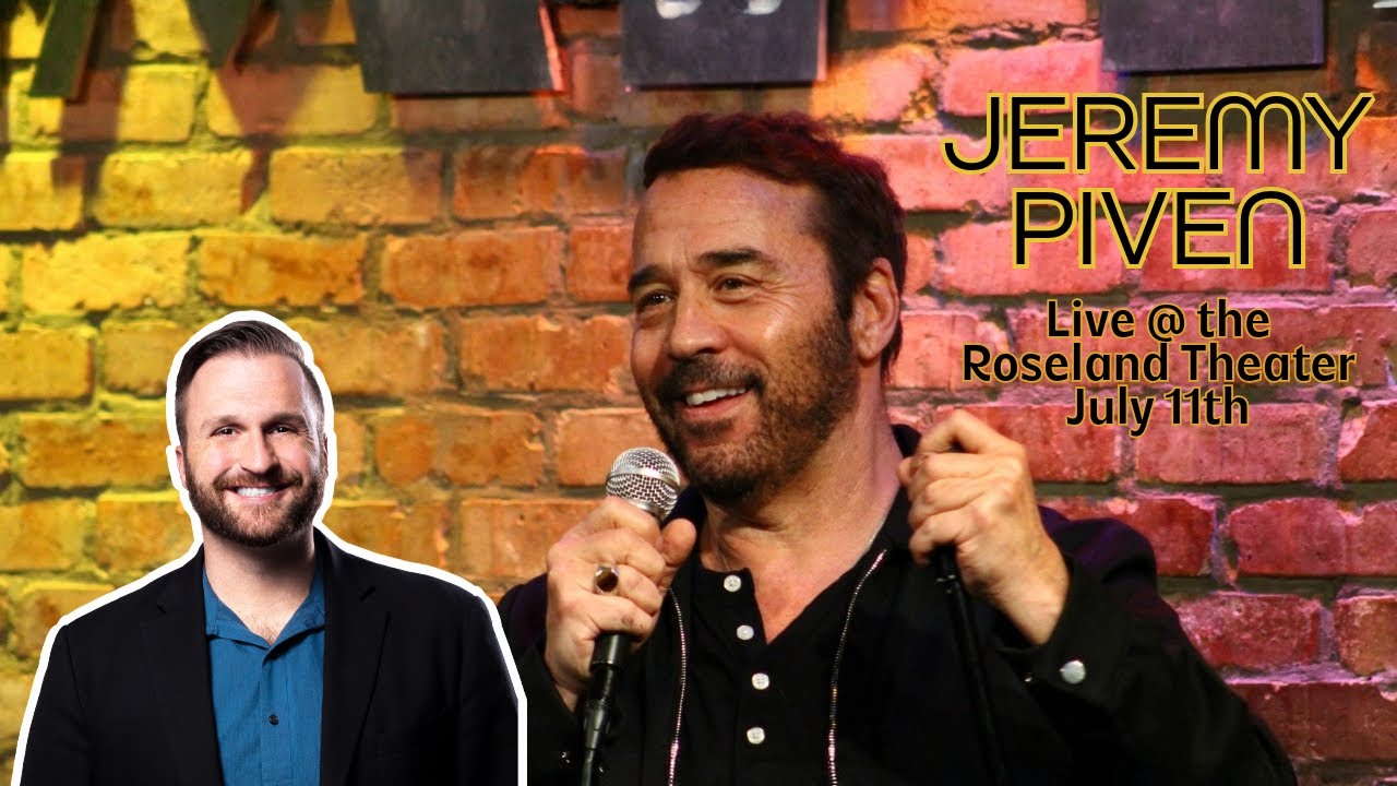 Jeremy Piven Is Doing Stand-Up At The Roseland Theater