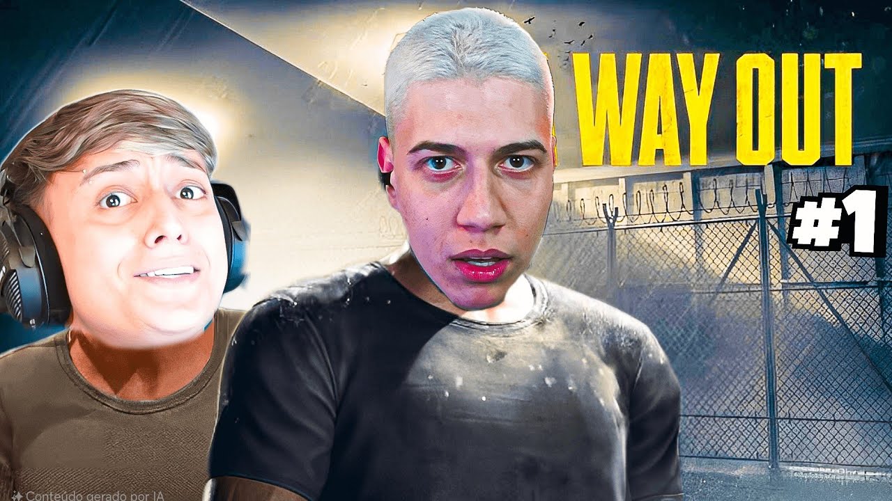 OS PRESIDIÁRIOS MAIS DESASTRADOS! - A Way Out com Yuri22 e Dona