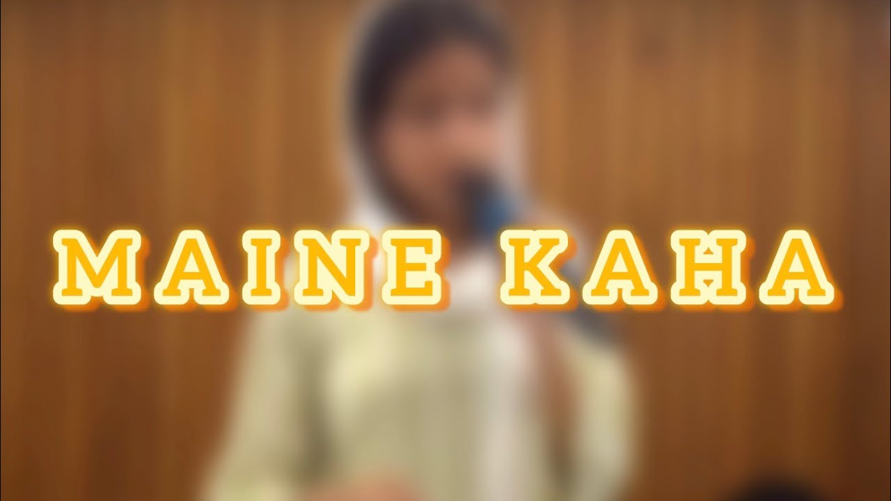 Maine kaha  Blessed worship song By Angel 