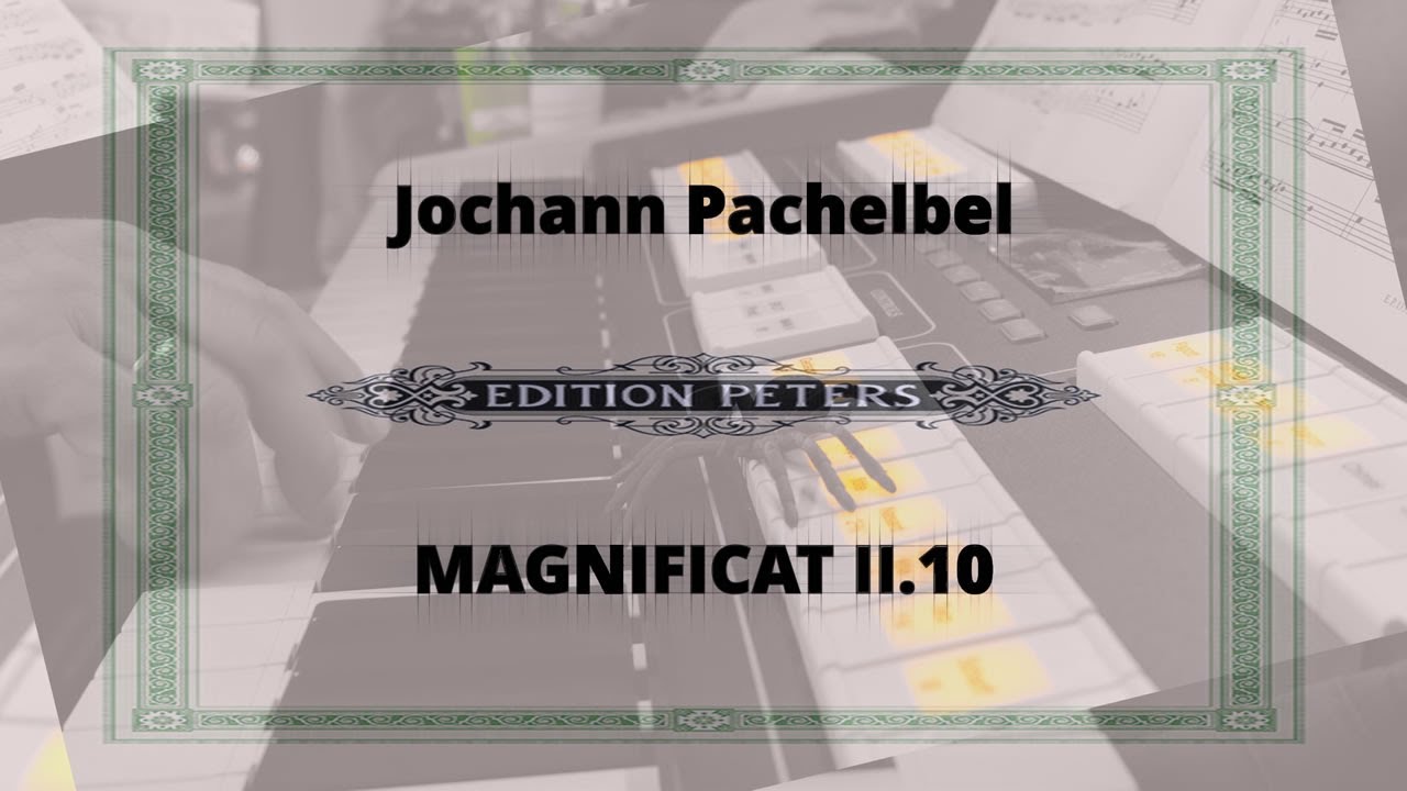 II.10 🎹 Johann Pachelbel: „Magnificat secundi toni. FUGA 10” ♫ Piotr Nowik, #viscount  #cantorum