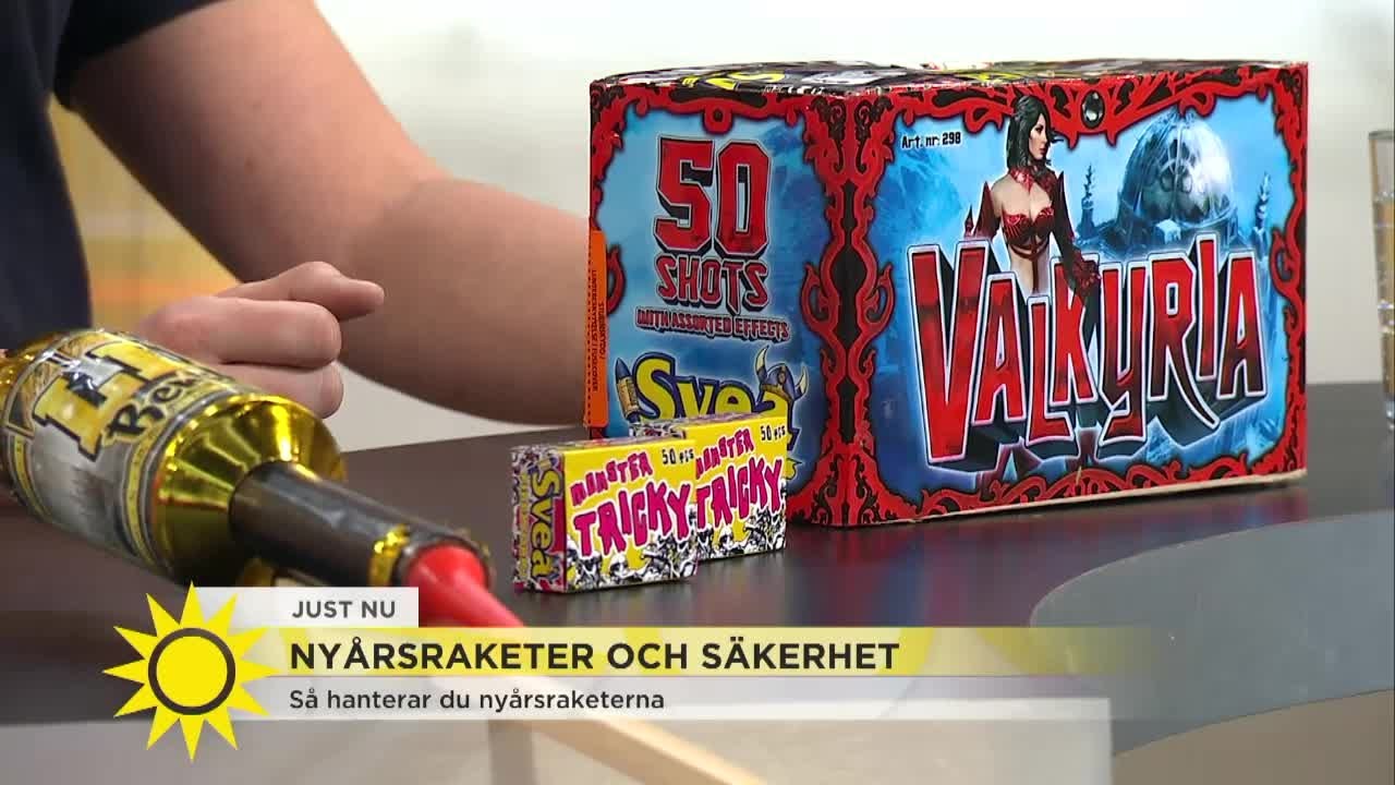 5 tips kring fyrverkerierna: Det här ska du tänka på innan du slösar på krutet - Nyhetsmorgon (TV4)