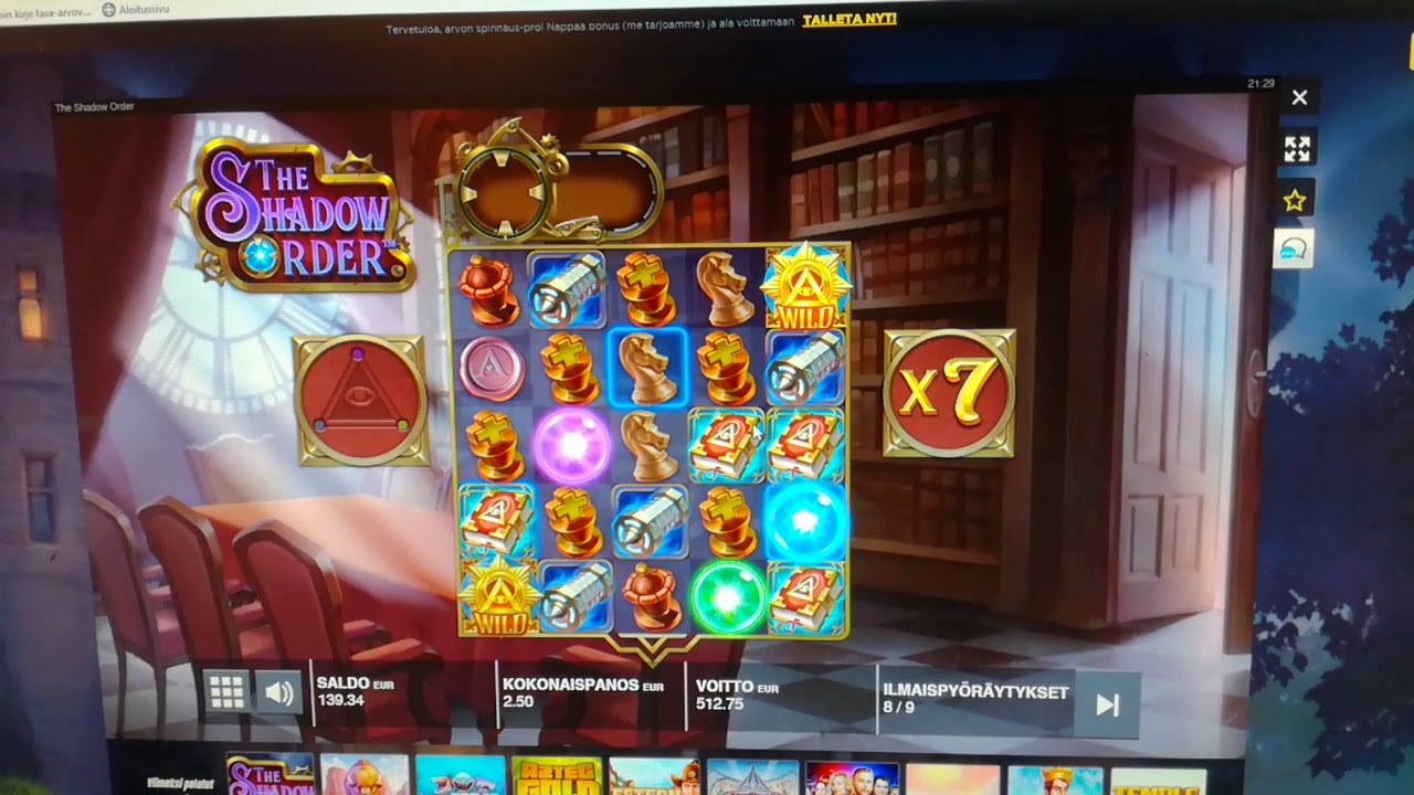 Shadow order big win