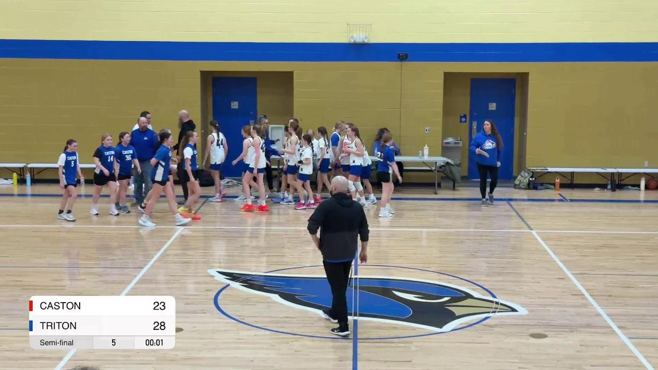 Triton vs Caston - 6th Grade Girls HNAC Basketball Tournament 2/28/2026