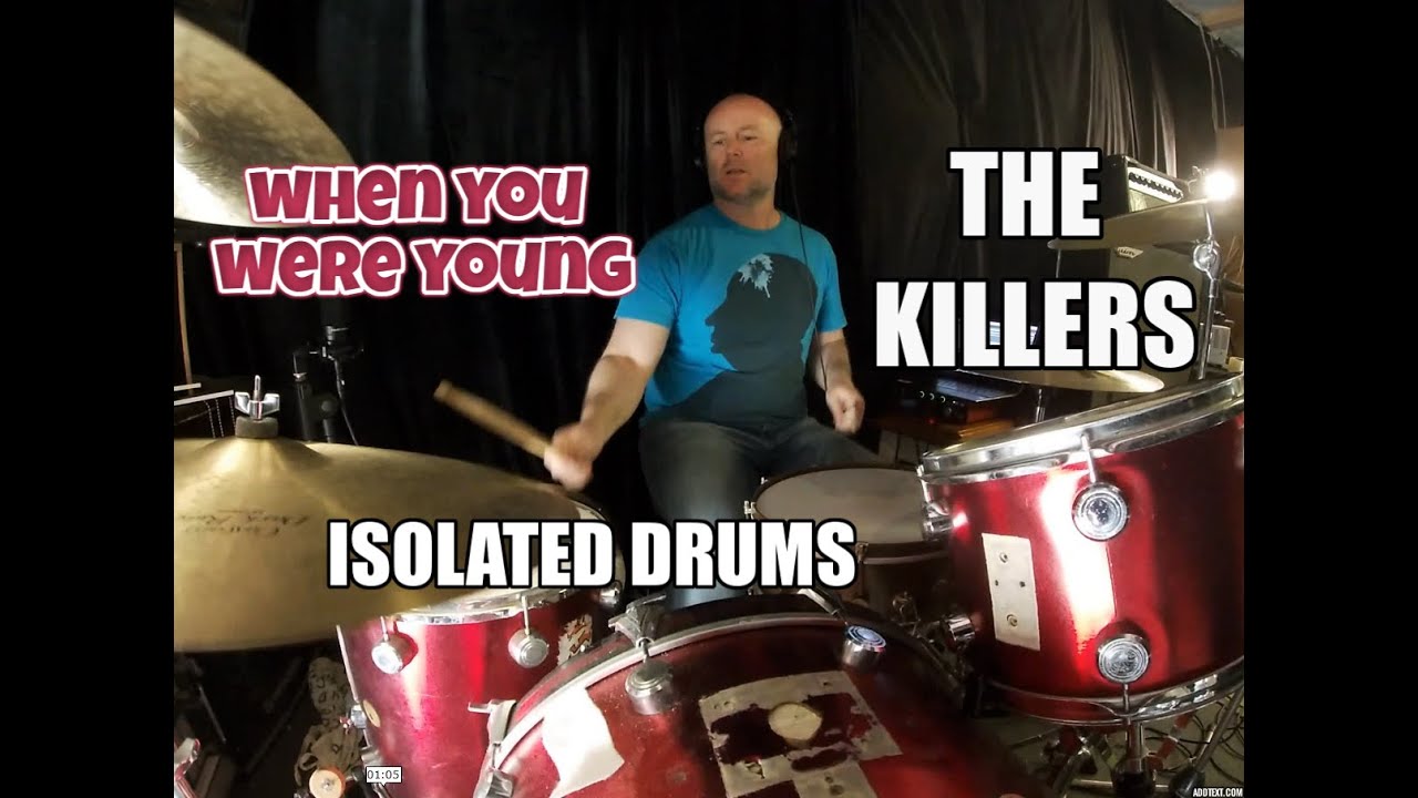 THE KILLERS - When You Were Young | ISOLATED Drums (2020)