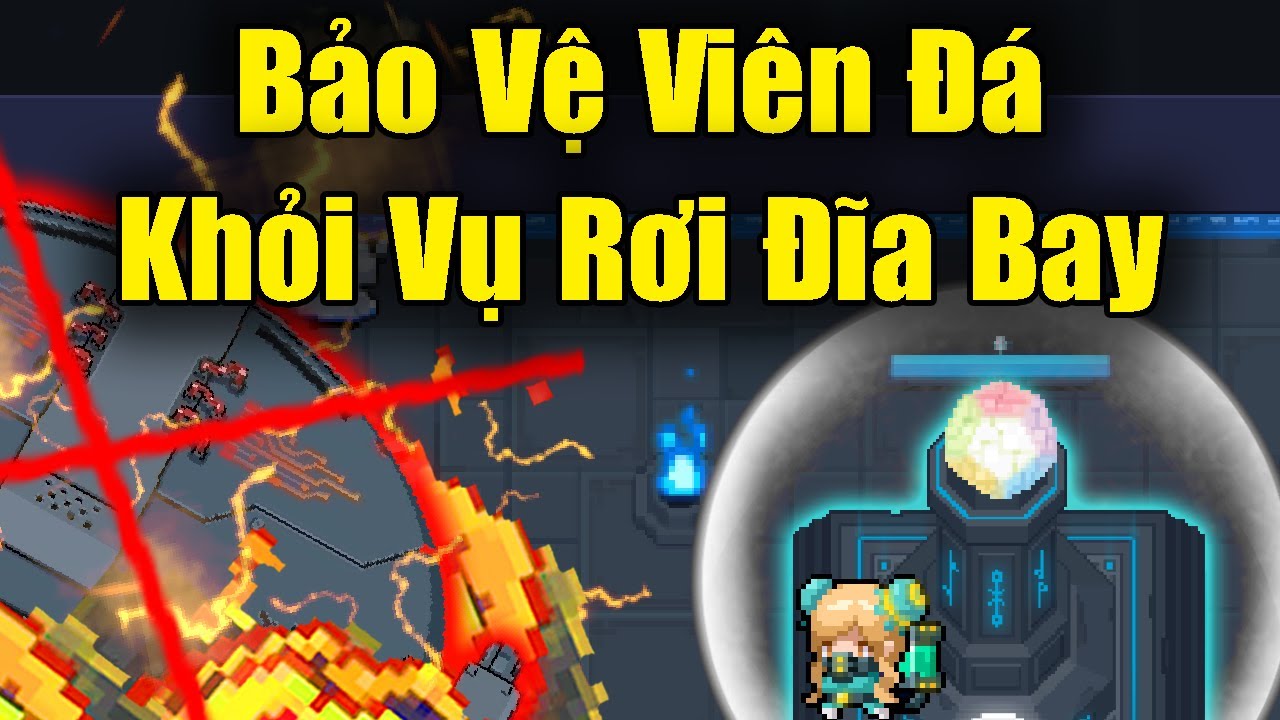 Tìm Cách Bảo Vệ Viên Đá Khỏi Vụ Rơi Đĩa Bay Trong Soul Knight