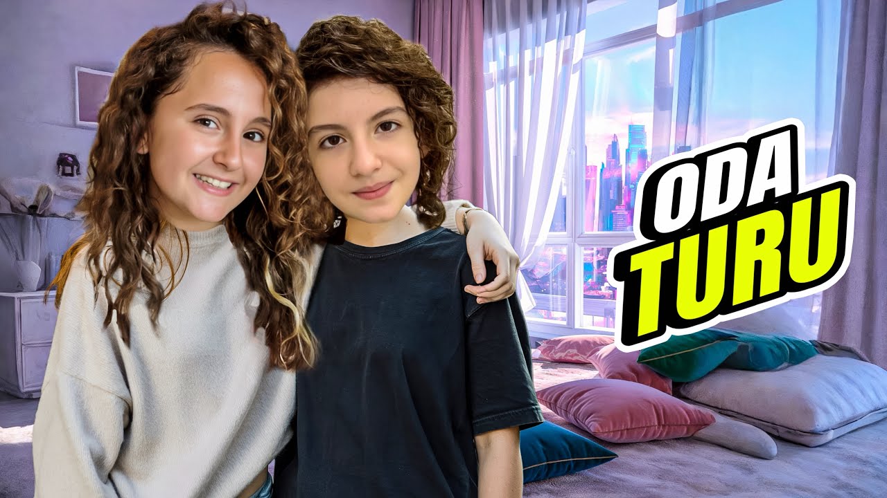 ESMANUR'UN ARKADAŞI ÜNLÜ YOUTUBERIN ODA TURU!!