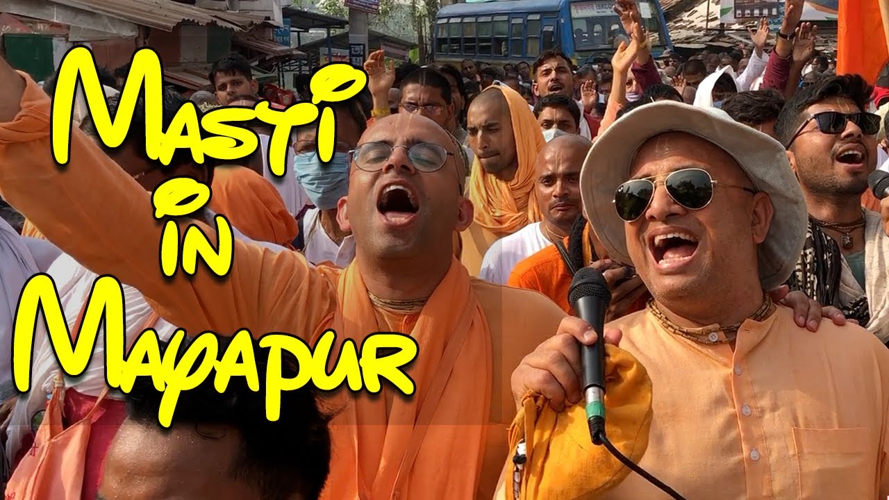Masti in Mayapur with HG Amogh Lila Prabhu