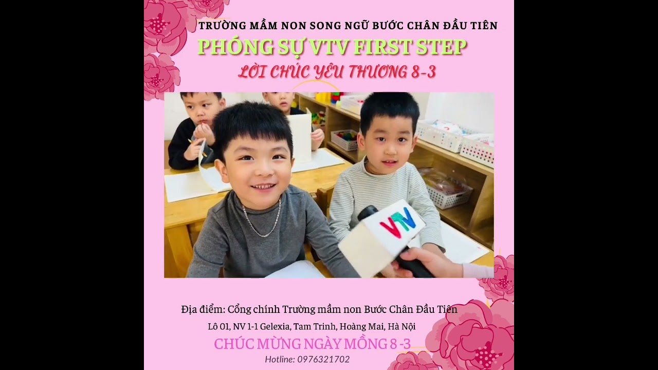 VTV 8-3 các bé mầm non