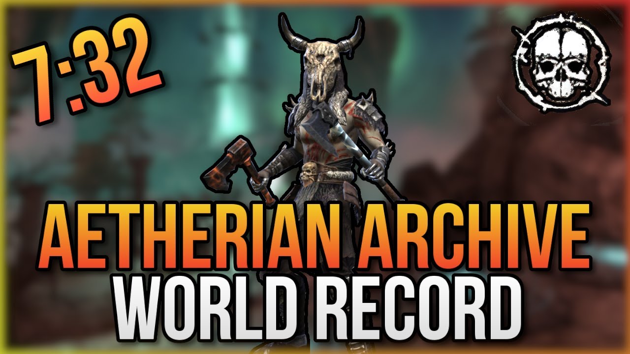 🧙‍♂️🏆 ESO - Aetherian Archive World Record | Stamina Necromancer | High Isle