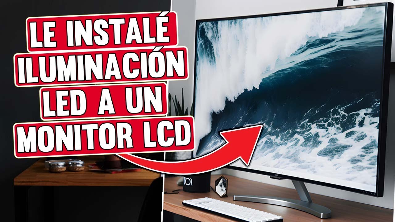 Como convertir Pantalla LCD a LED