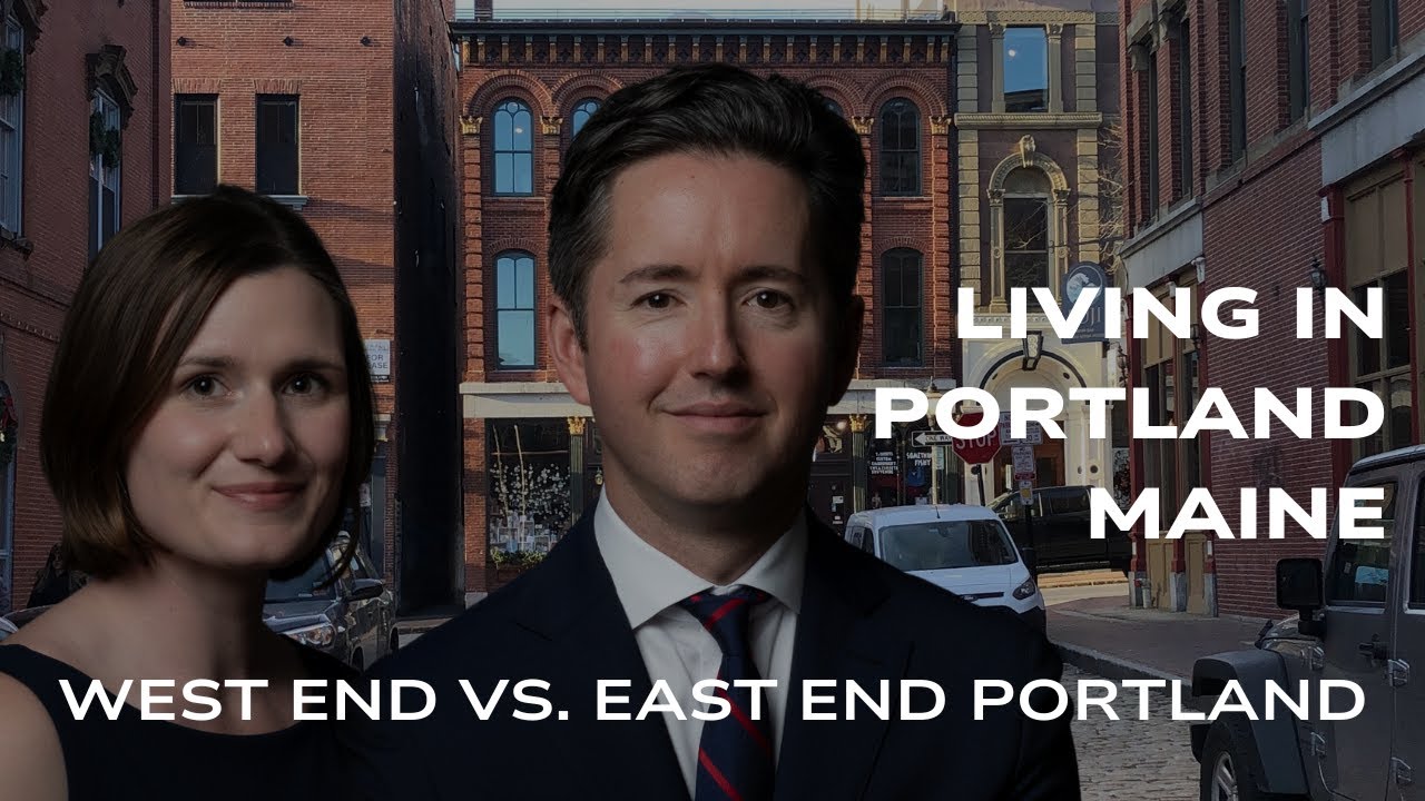 Living in Portland Maine West End vs East End   HD 1080p