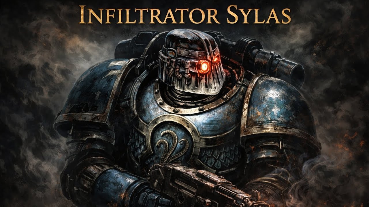 INFILTRATOR SYLAS (OBSIDIAN PRODUCTIONS)(WARHAMMER 40K)(MUSIC)(ALPHA LEGION)