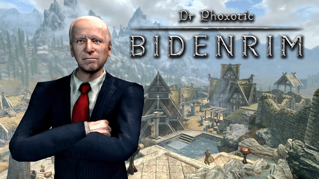 Джо Байден в Skyrim — трейлер мода