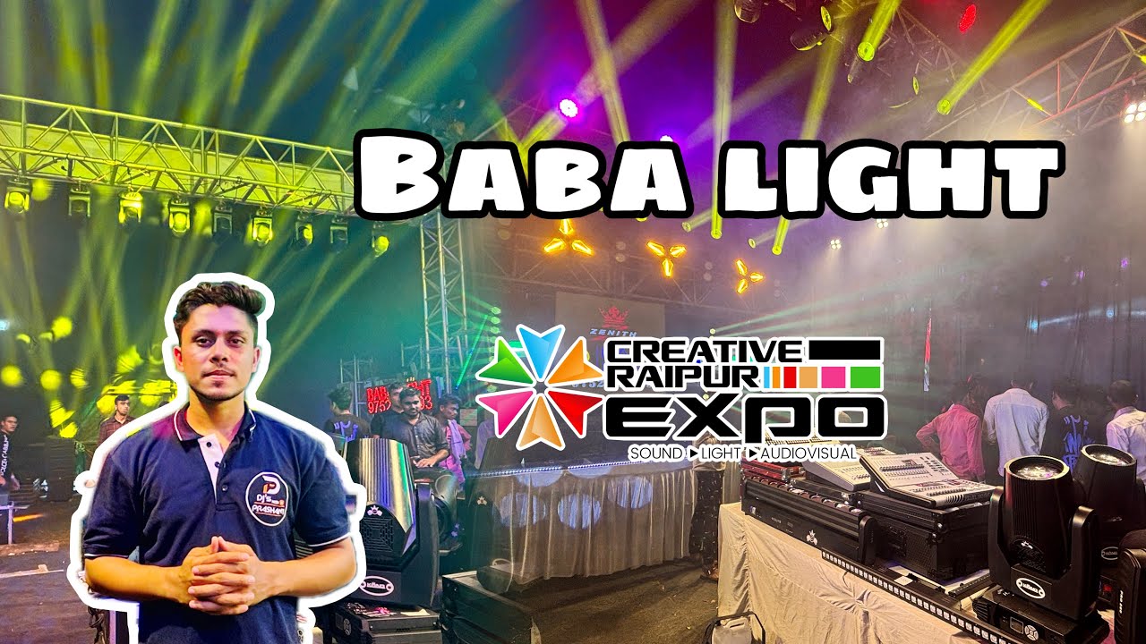Baba light house Raipur, Creative Raipur expo. ​⁠