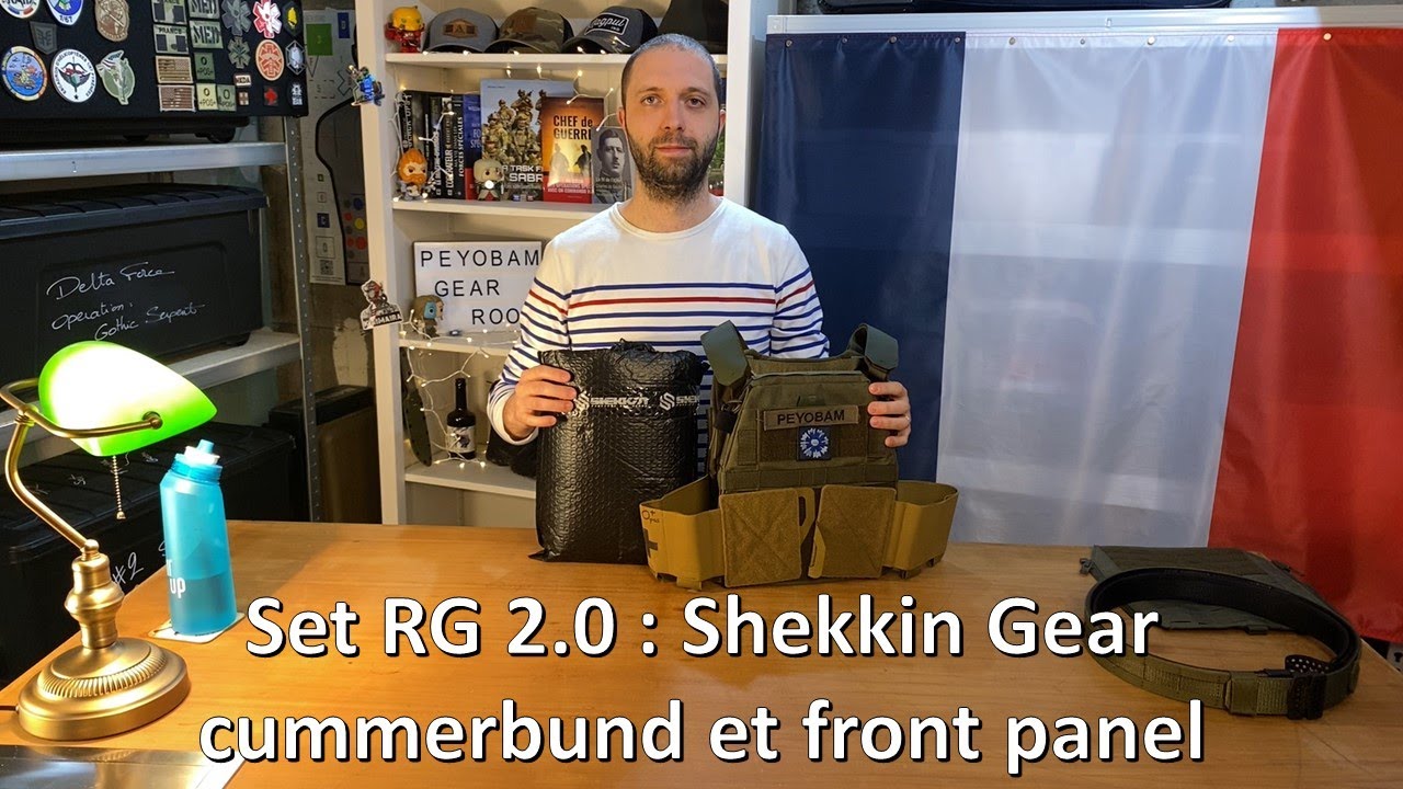 Set Ranger Green 2.0 : Shekkin Gear cummerbund et front panel