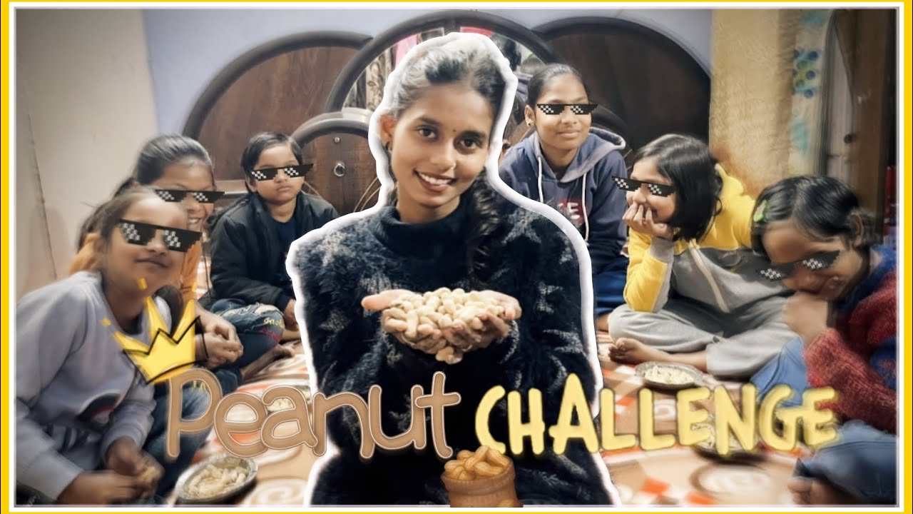 Peanut challenge 🥜😋 