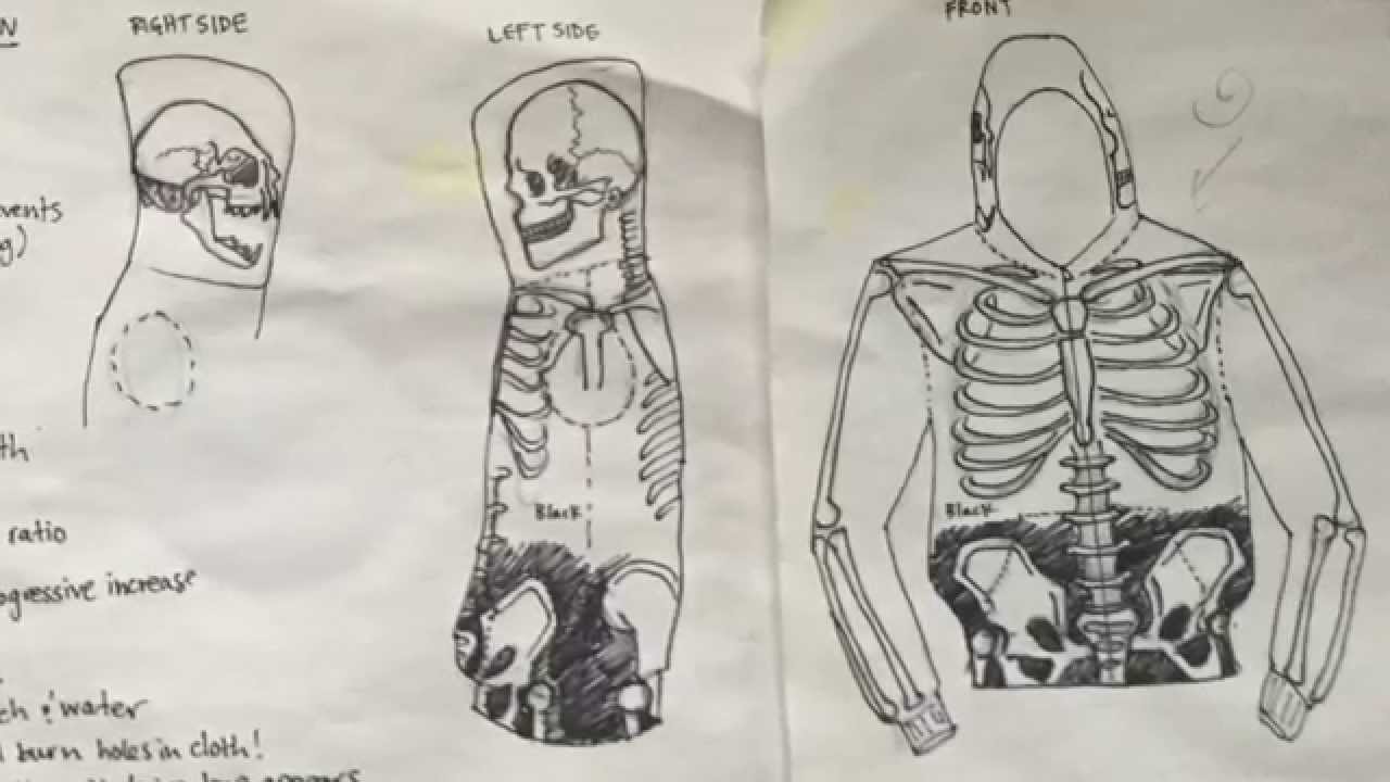 How-To Bleach a Skeleton Shirt