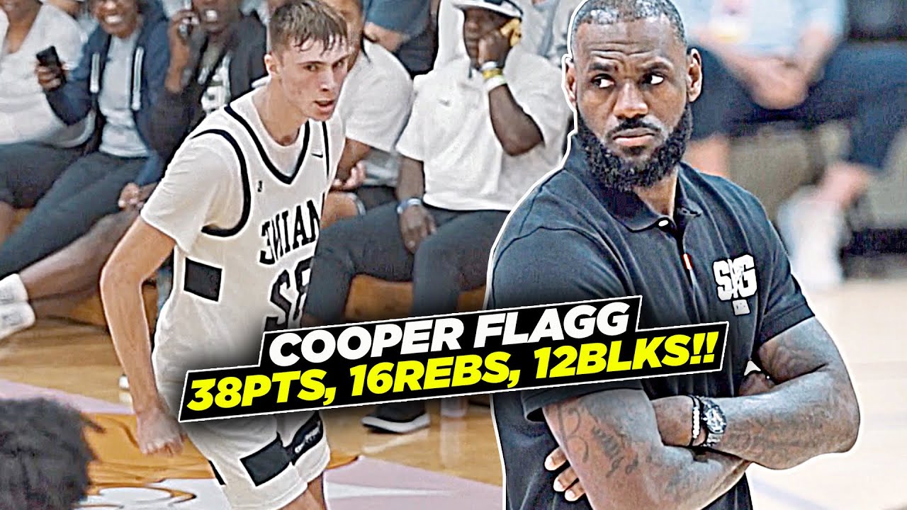 LeBron Pulls Up & Cooper Flagg Drops TRIPLE DOUBLE w/ BLOCKS! 38 PTS 16 REB 12 BLOCKS!
