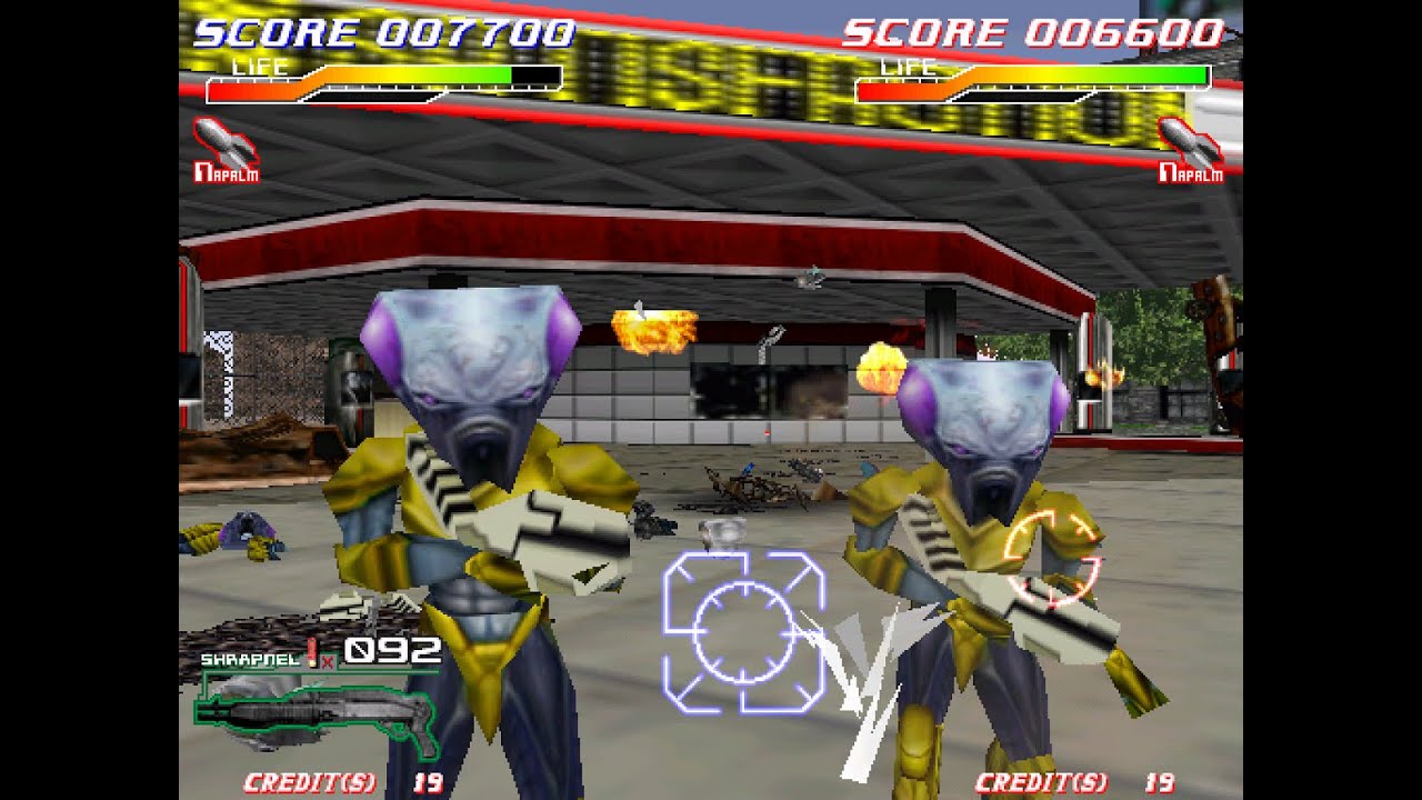 Teraburst arcade 2 player 60fps