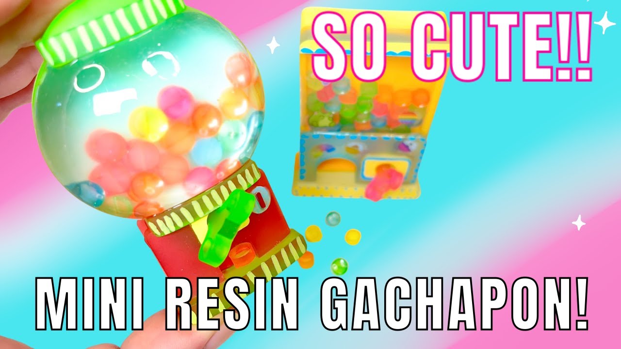 Resin Crafts- Working Gashapon Vending Machines! DIY | S&T Elves Box