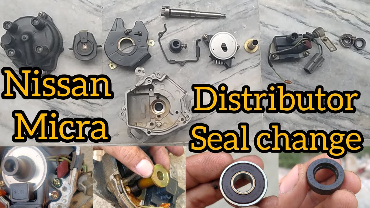 DIY: HOW TO REPLACE #MICRA K11 #DISTRIBUTOR BEARING & OIL SEAL