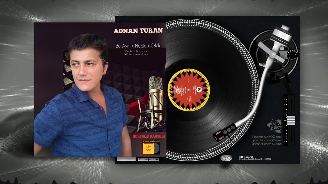 Bu Ayrılık Neden Oldu & ADNAN TURAN / Arabesk Türküler