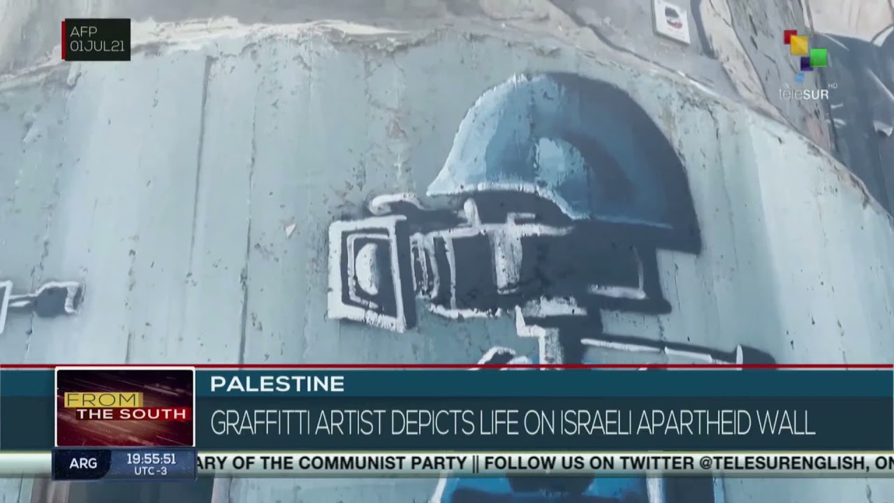 Palestine: Graffiti artist depicts life on Israeli apartheid wall