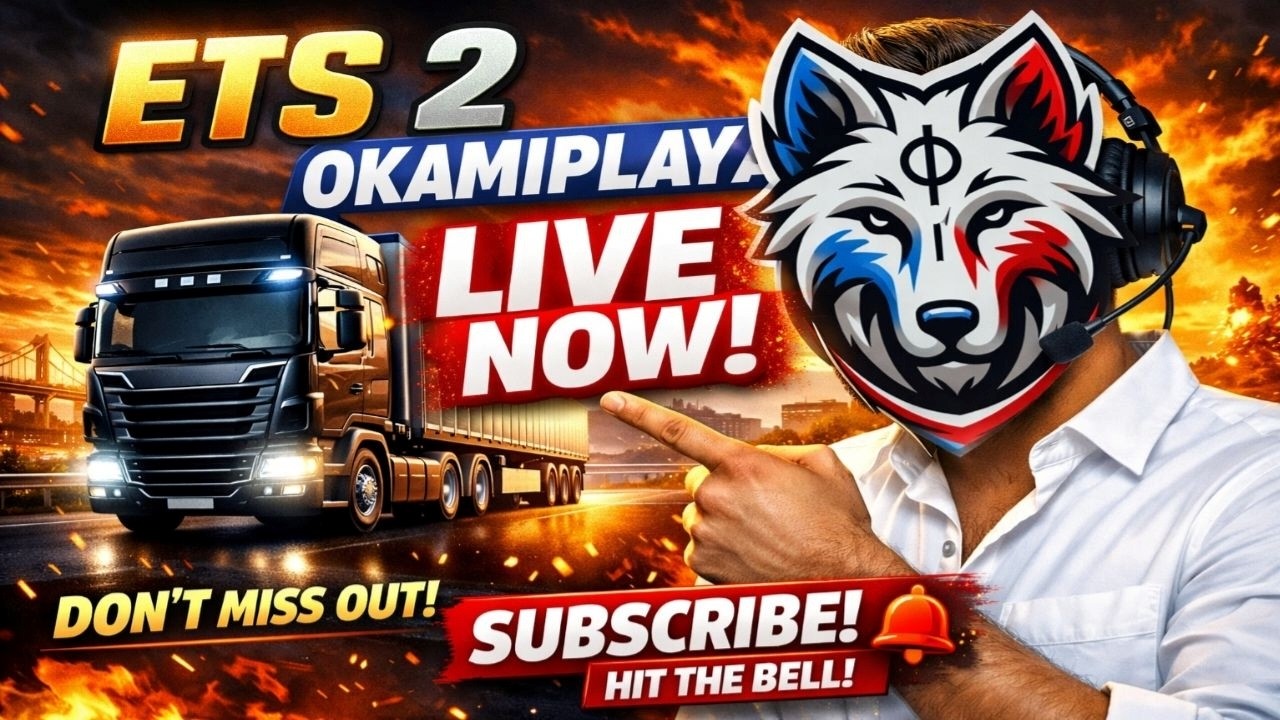 ETS 2 Live 🔴 | Real Truck Driving India Style 🚚 | OKAMIPLAYZ LIVE | Euro Truck Simulator 2 Gameplay