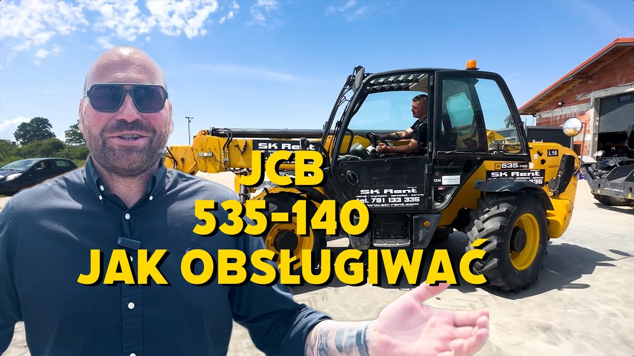 Jak obsługiwać ładowarkę teleskopową JCB 535-140 - Kompletny przewodnik