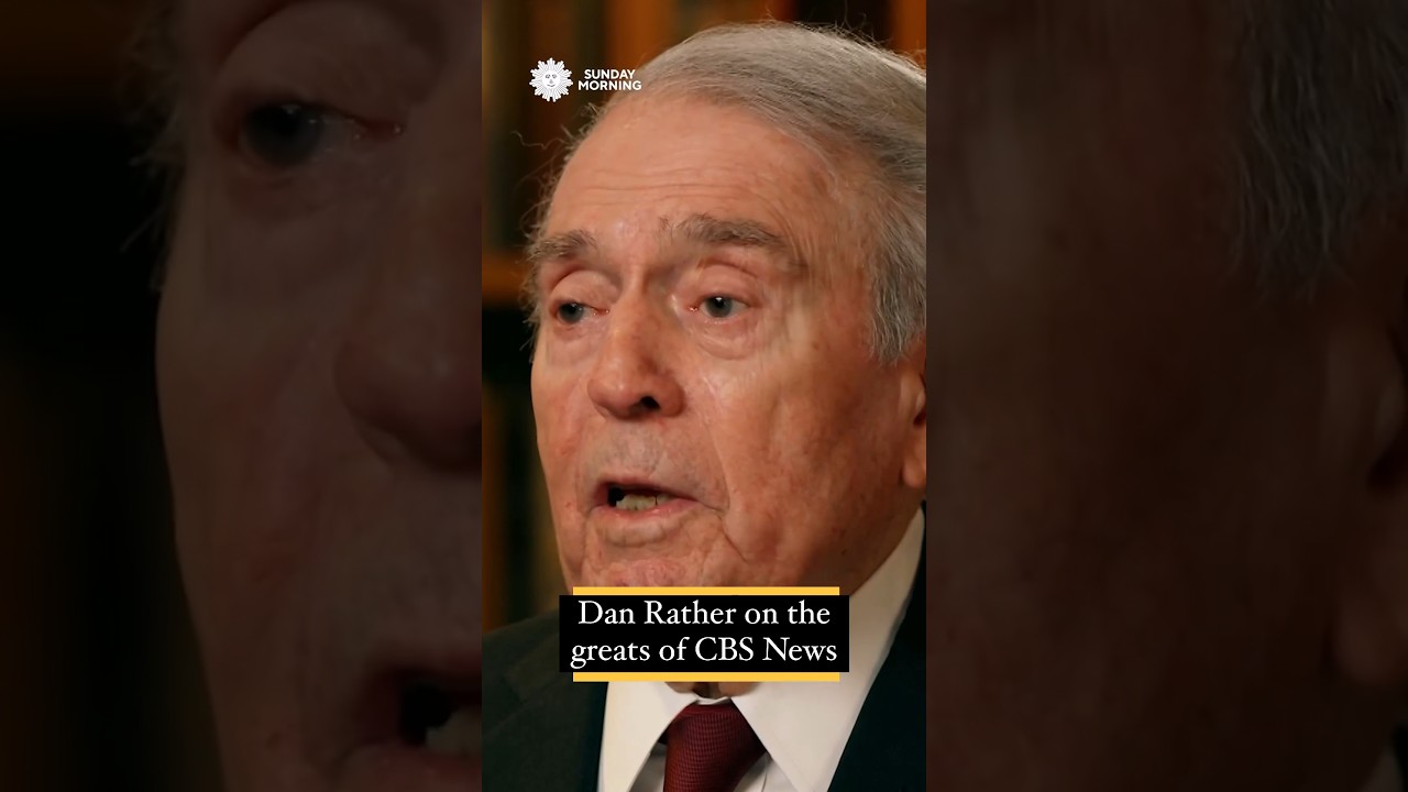 Dan Rather reflects on the marquee names of CBS News history #shorts