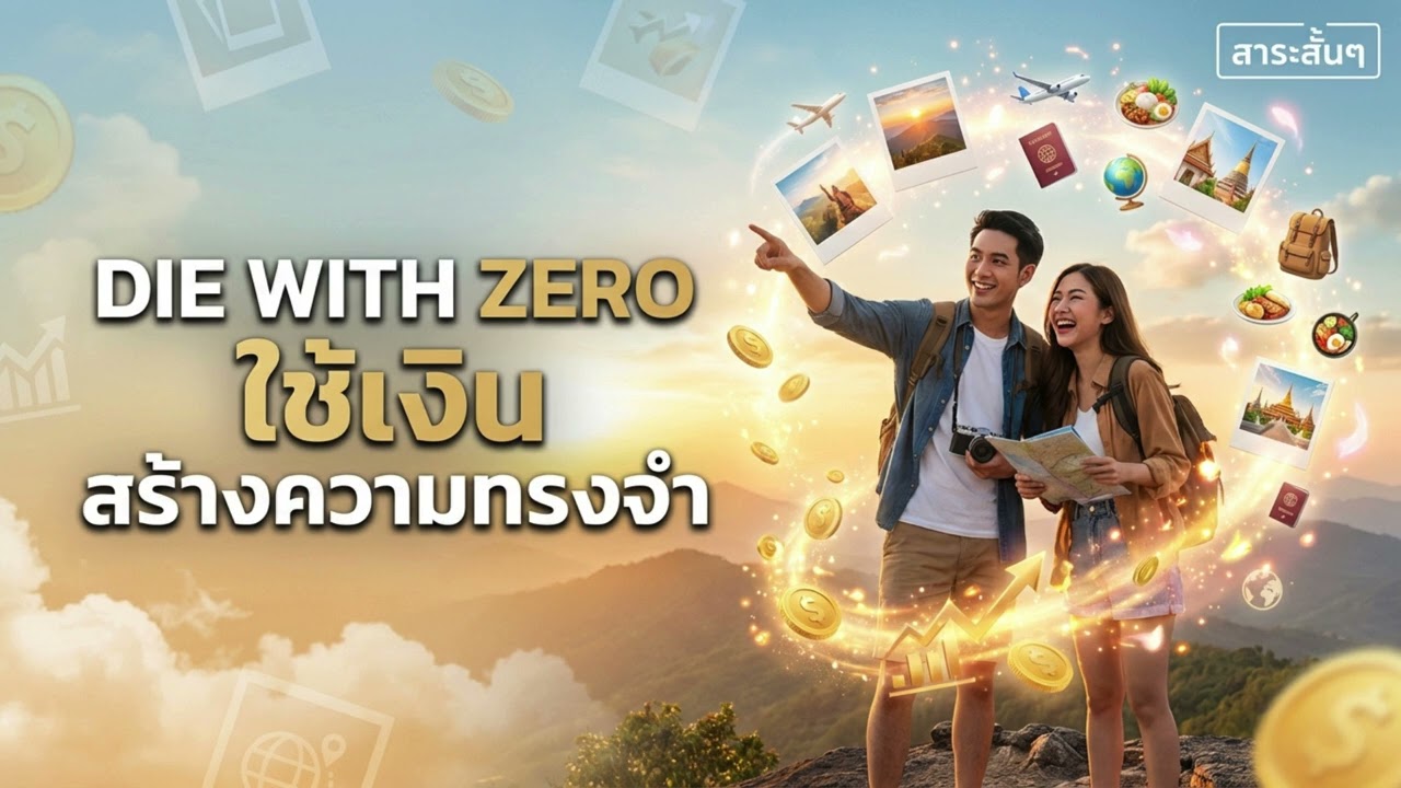 ⌛️ Die with Zero ใช้เงิน ซื้อประสบการณ์