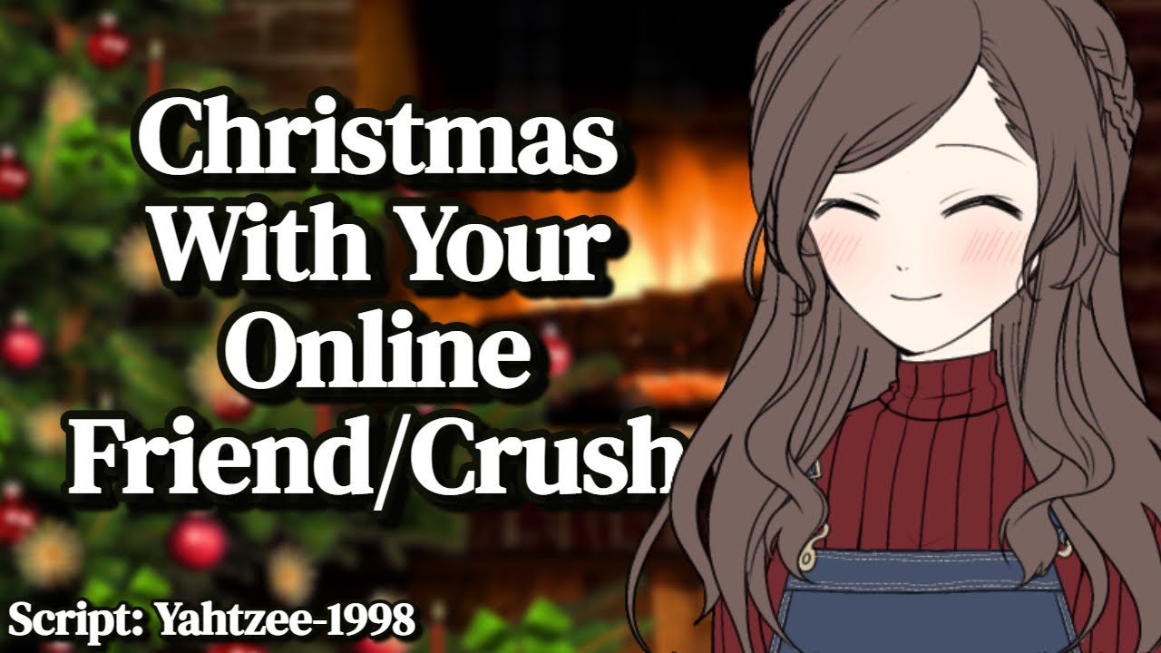Visiting Your Online Friend For Christmas | F4M ASMR [Friends to lovers] [Confession]