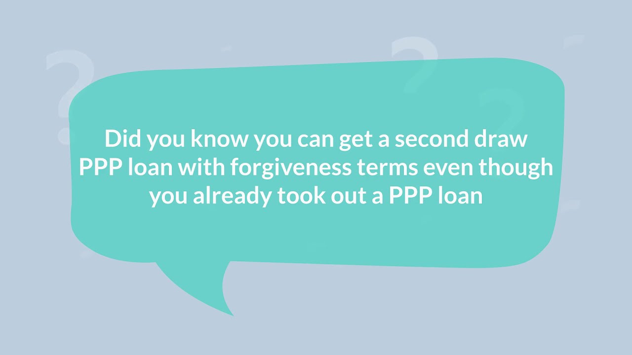 Paybby PPP Tutorial - How to Get a Second Draw PPP Loan with forgiveness terms