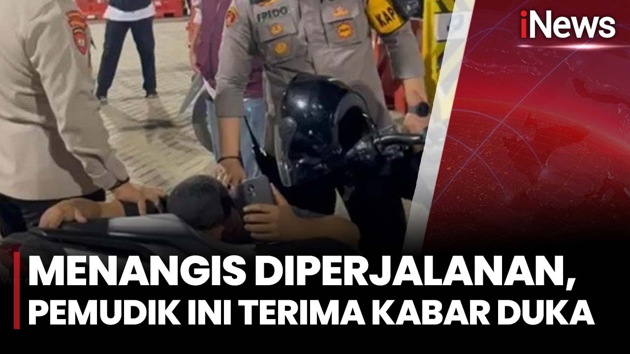 Kisah Pilu Pemudik, Menangis Sejadi-Jadinya Usai Sang Ibu Wafat | iNews Sore 18/3