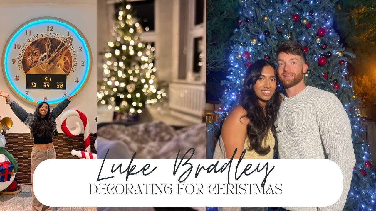 Decorating for Christmas - but wait we’ve just booked a trip to ………