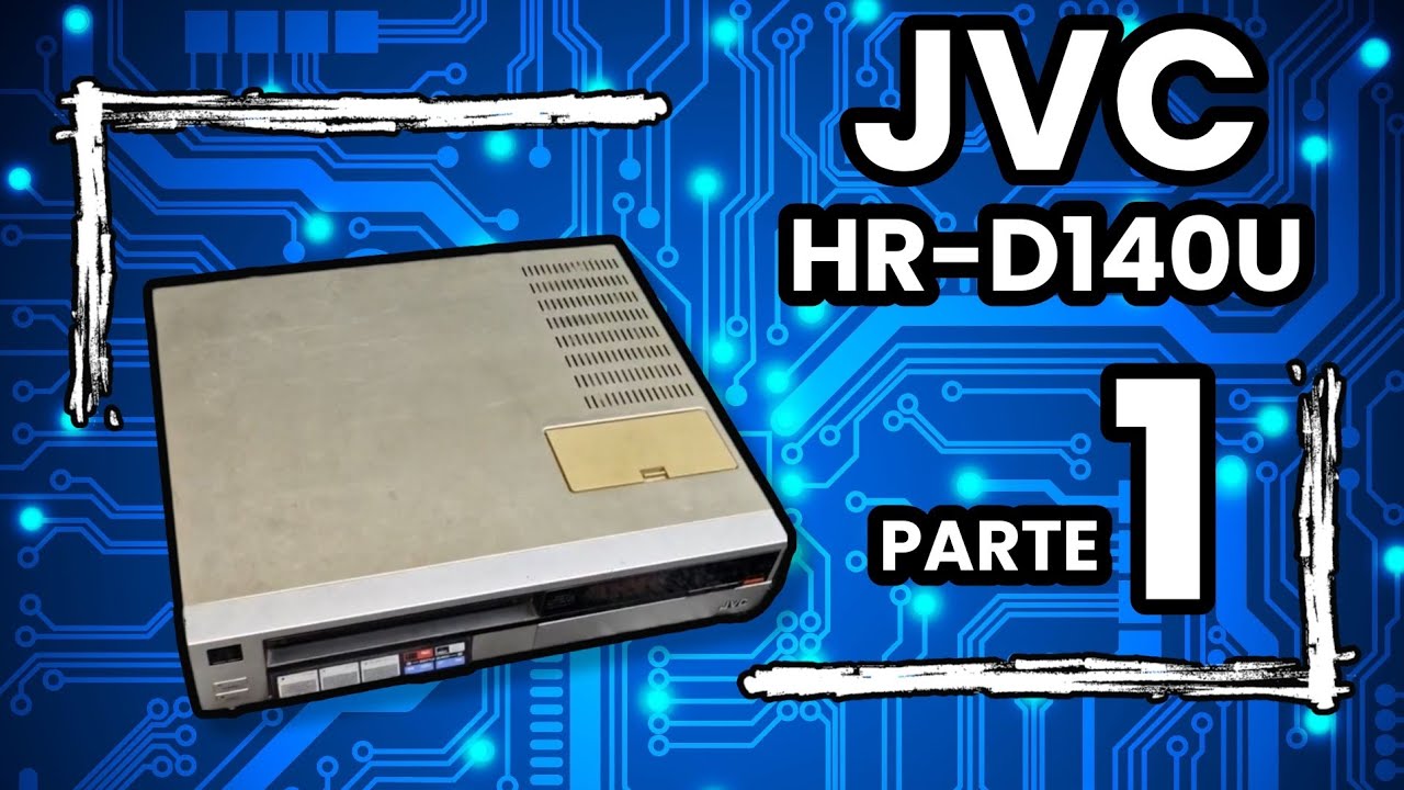 VIDEO-CASSETE JVC HR-D140U (PARTE 1) Apresentação e teste