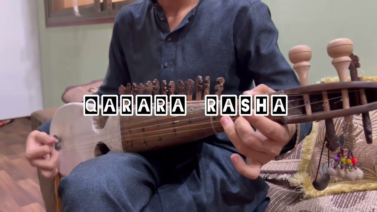 Rabab Instrumental Polish | Wood Color Polishing Step By Step Paint Crafts #painting #woodworking