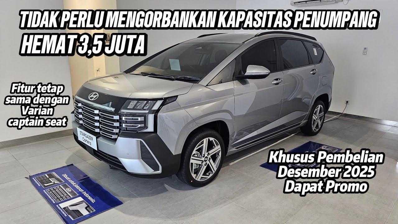 Ulasan Lengkap Hyundai Stargazer (KS) Cartenz Prime Non Captain Seat - Indonesia