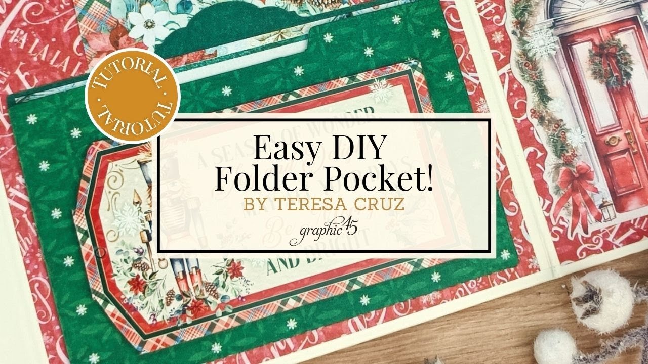 Create More Storage in Your Albums! Simple Folder Pocket Tutorial