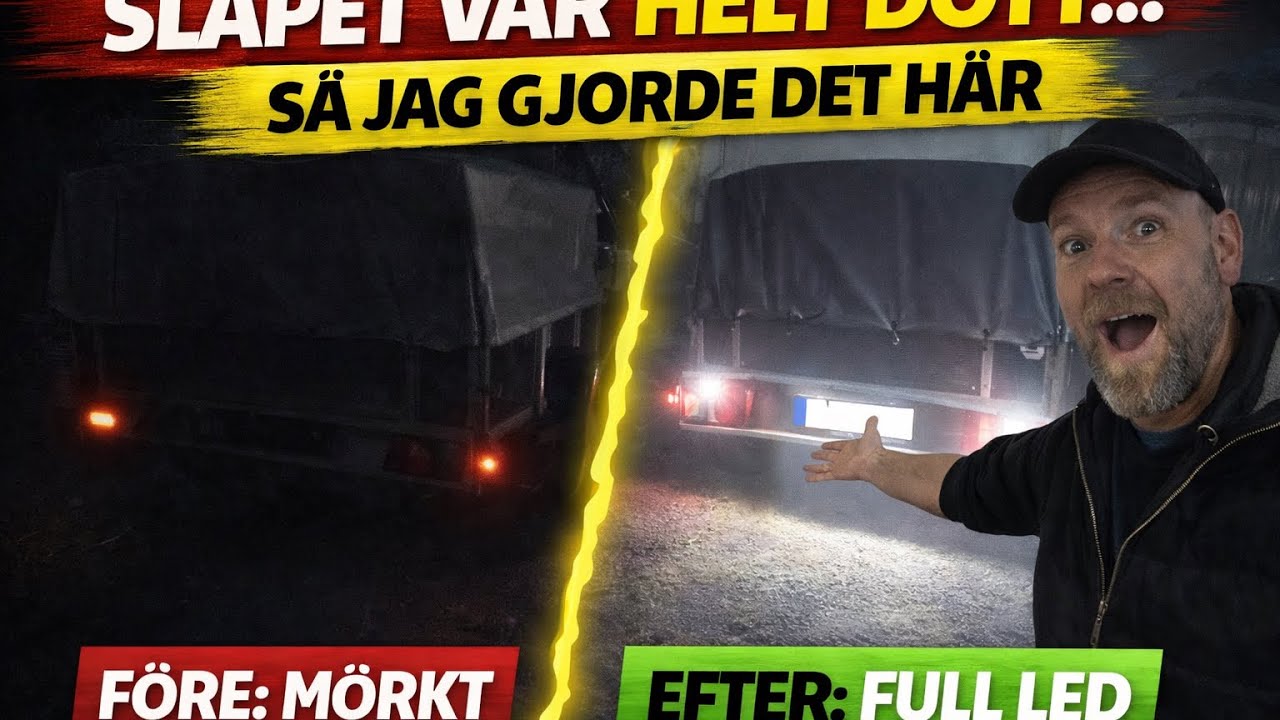 Släpet var helt dött… så jag byggde om ALLT