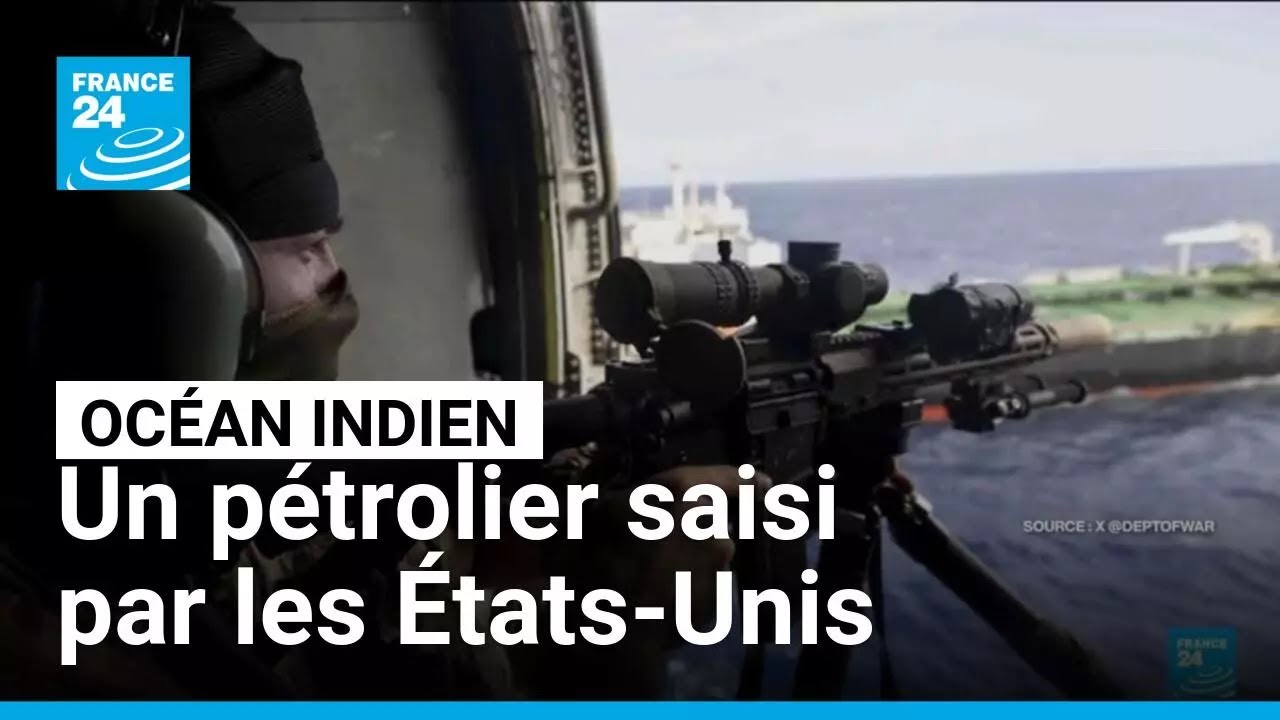 Les &Eacute;tats-Unis ont saisi dans l'oc&eacute;an Indien un p&eacute;trolier ayant fui le blocus dans les Cara&iuml;bes