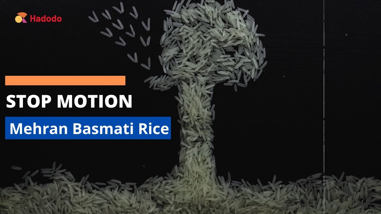 Stop-Motion The Dancing Nature | Rice Stop Motion Animation | Mehran Basmati Rice | OVC