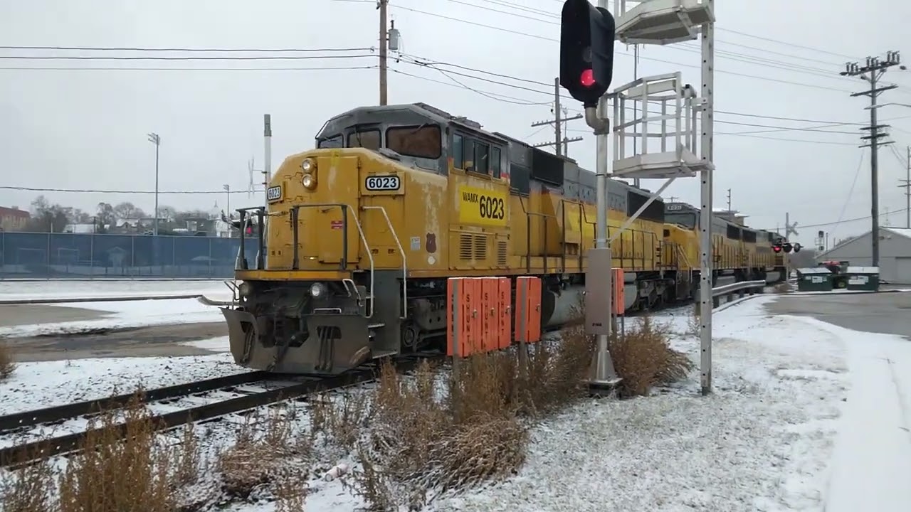 WAMX 6022 6031 And 6023 Locomotive Movement