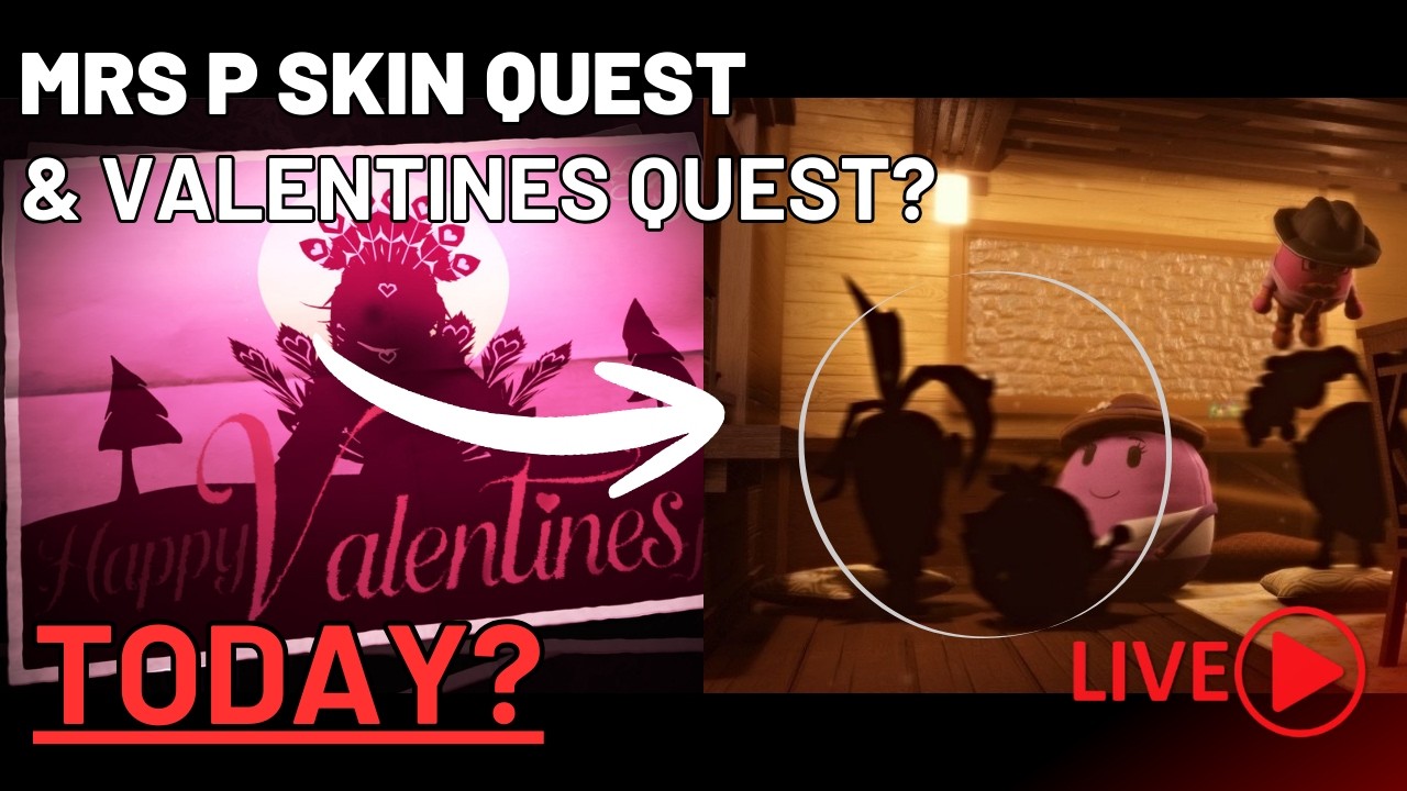 LIVE 🔴 / MRS P CAMPAIGN SKIN QUEST & VALENTINES SKIN RELEASING NOW?!