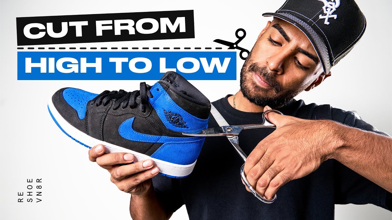 Я измельчил Air Jordan 1, переосмыслив их