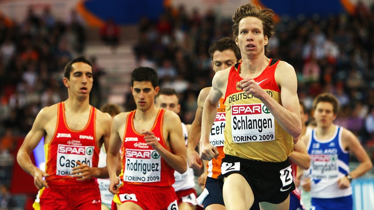 Semifinal 2/2  1500m Hombres Europeo indoor Turín 2009