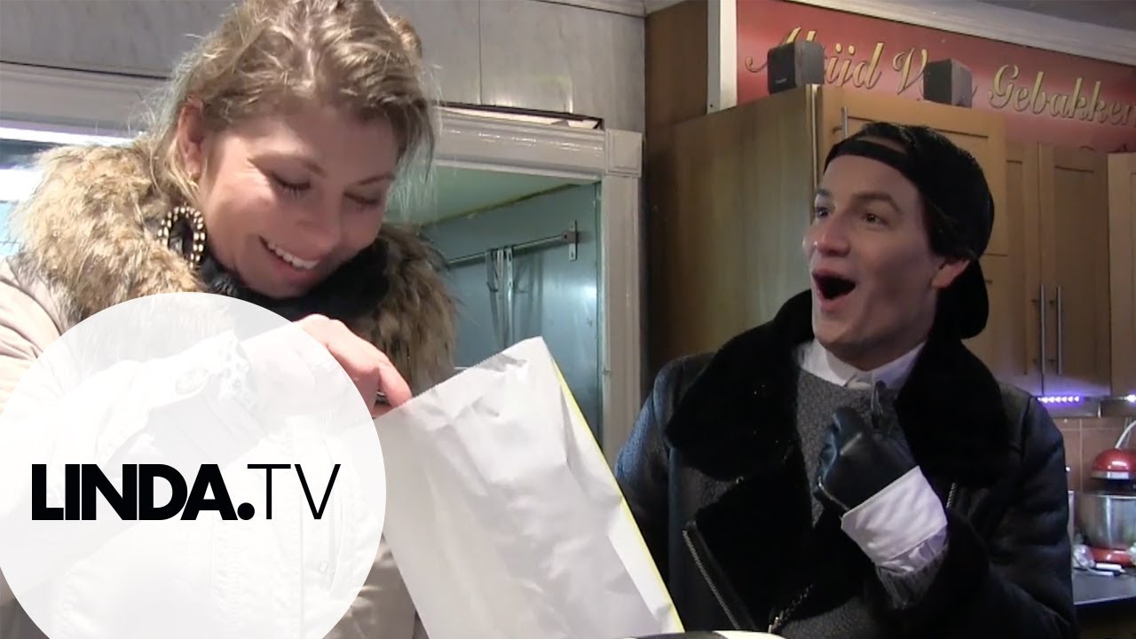 Mika en Pauline verkopen oliebollen || MAN UP MIKA || LINDA.